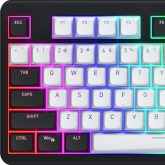 Test klawiatury mechanicznej Hator Rockfall 3 TKL Wireless - Bezprzewodowa łączność, nakładki PBT, wytłumienie i hot-swap