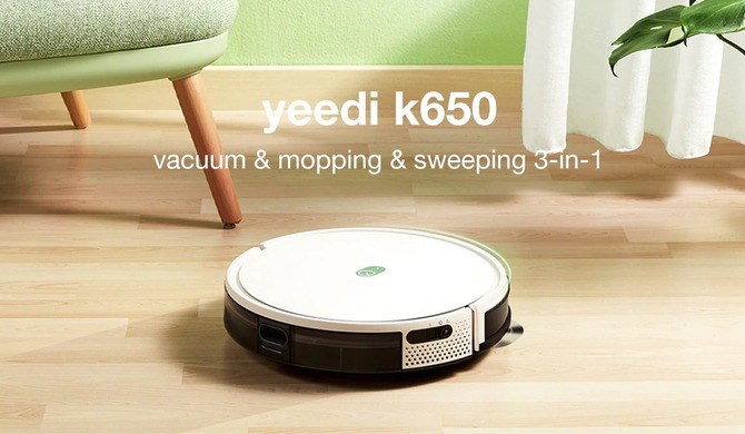 Promocje na Yeedi K700, Yeedi K650 oraz Yeedi 2 Hybrid - Automatyczne roboty sprzątające w niższych cenach [1]