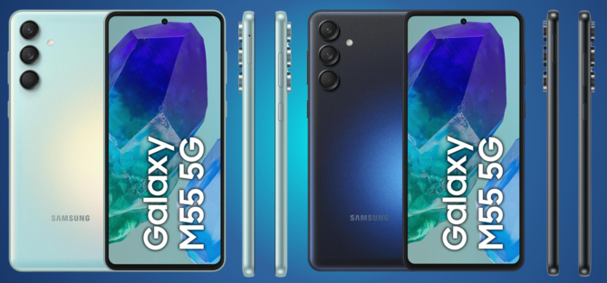 Samsung Galaxy M55 5G - nieoczekiwany debiut nowego smartfona. Ekran Super AMOLED+, 8 GB RAM i ładowanie 45 W [2]