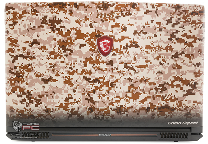 Test MSI GE62VR 7RF Camo Squad - laptop w wojskowych barwach [nc2]