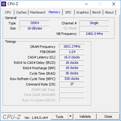 Test pamięci DDR4 Crucial Ballistix Tactical Tracer 3000 CL [1]