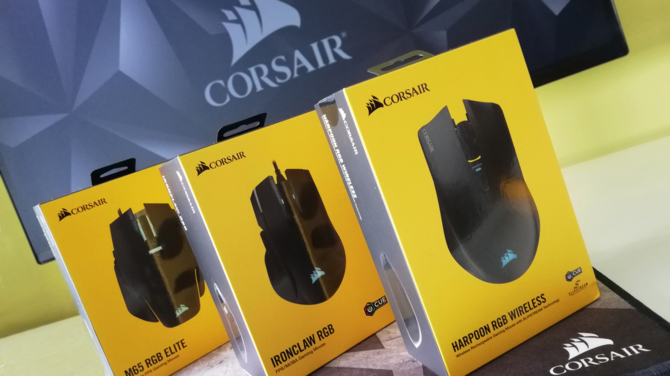 Test myszy Corsair Harpoon RGB, Ironclaw RGB i M65 RGB Elite [5]