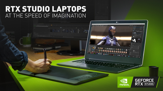 NVIDIA Studio - test wydajności laptopa z kartą NVIDIA Quadro RTX [1]