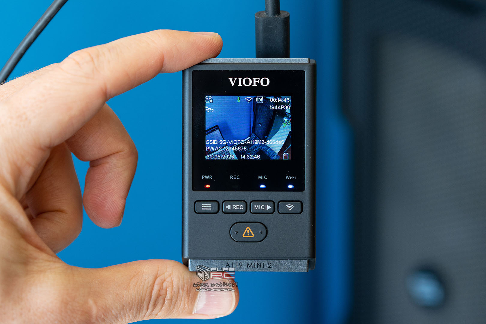 Kamera Samochodowa Wideorejestrator Viofo A119 MINI 2-G + Karta