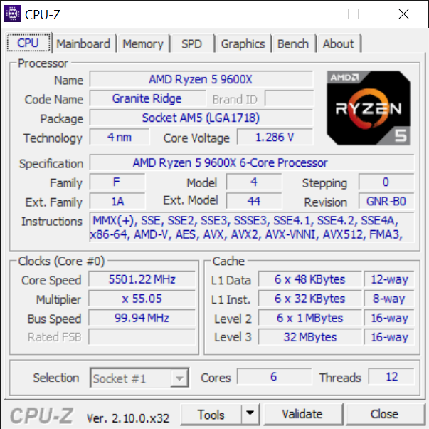 Test procesorów AMD Ryzen 5 9600X vs Intel Core i5-13400 - Szybkie i chłodne sześć rdzeni Zen 5. Godny następca AMD Ryzen 5 7600X [nc1]