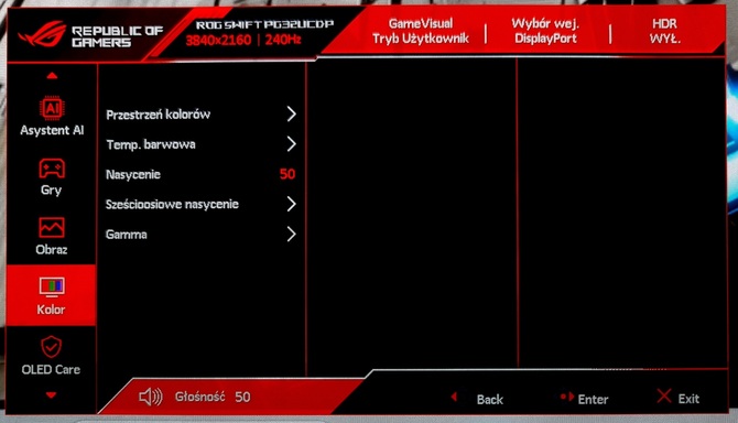 Test ASUS ROG Swift OLED PG32UCDP - Monitor 4K OLED dla graczy z trybem 4K 240 Hz oraz Full HD 480 Hz [nc1]