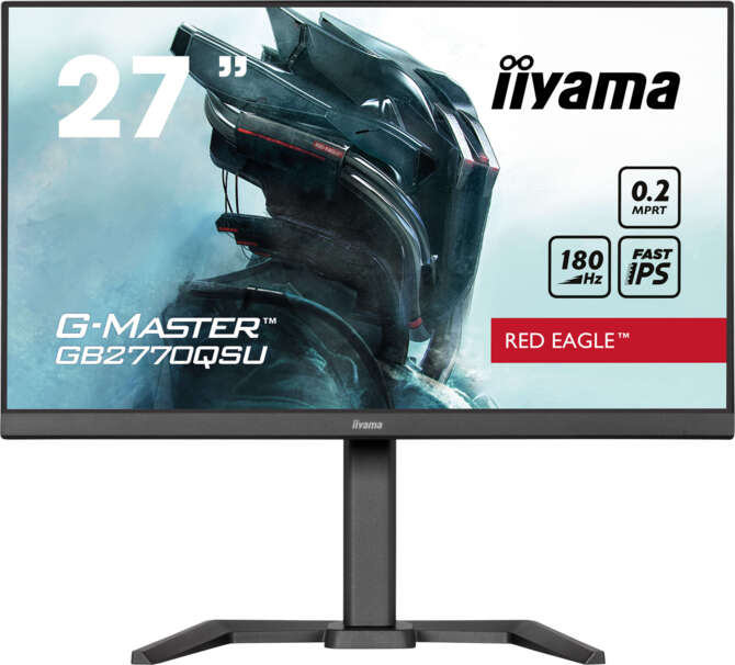 Test iiyama G-Master GB2770QSU-B6 Red Eagle - Atrakcyjny cenowo monitor do gier z ekranem Fast IPS 180 Hz [nc1]