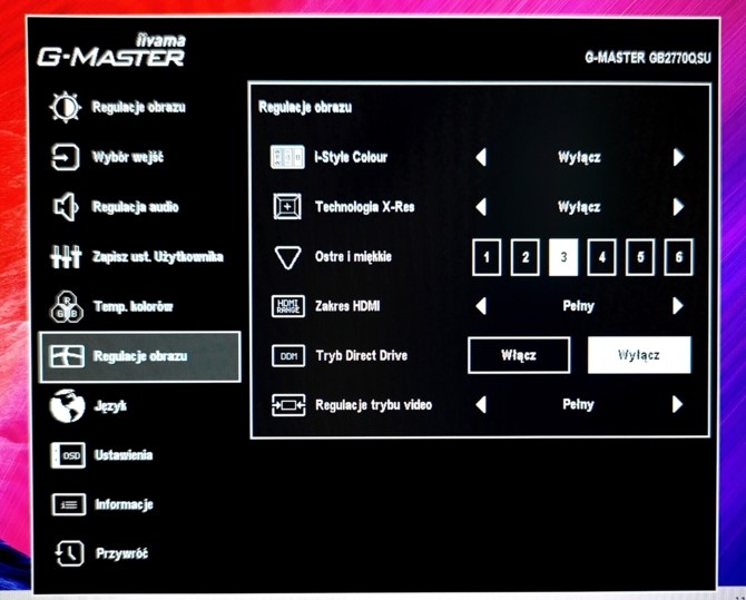 Test iiyama G-Master GB2770QSU-B6 Red Eagle - Atrakcyjny cenowo monitor do gier z ekranem Fast IPS 180 Hz [nc1]