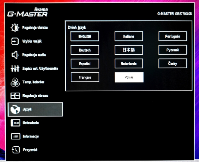 Test iiyama G-Master GB2770QSU-B6 Red Eagle - Atrakcyjny cenowo monitor do gier z ekranem Fast IPS 180 Hz [nc1]