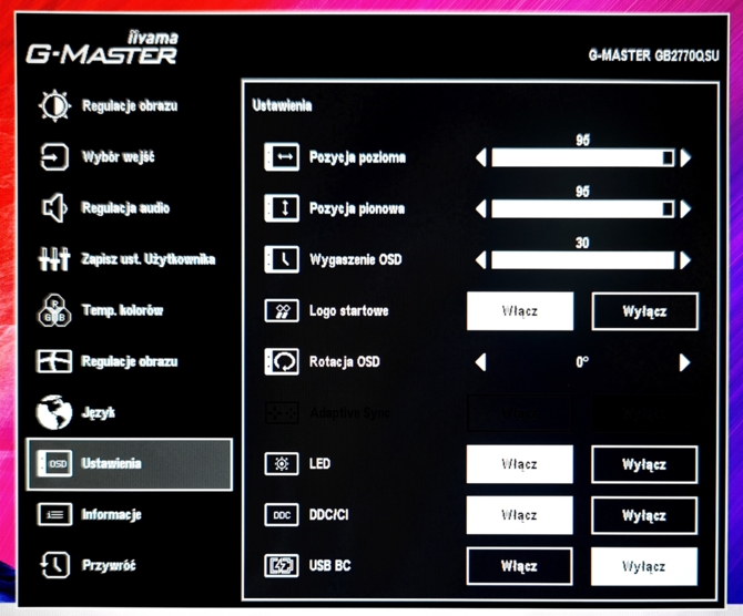 Test iiyama G-Master GB2770QSU-B6 Red Eagle - Atrakcyjny cenowo monitor do gier z ekranem Fast IPS 180 Hz [nc1]