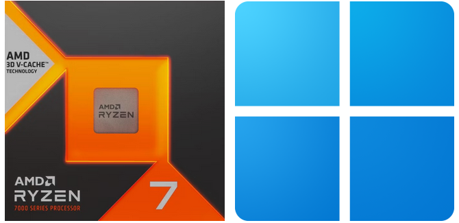 Test procesora AMD Ryzen 7 7800X3D na Windows 10 22H2 vs Windows 11 23H2 vs Windows 11 24H2 - Analiza wydajności HVCI [nc1]