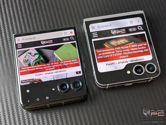 Test Samsung Galaxy Z Flip6 vs Motorola razr 50 ultra - pojedynek najciekawszych składaków na rynku. Który jest lepszy? [nc1]