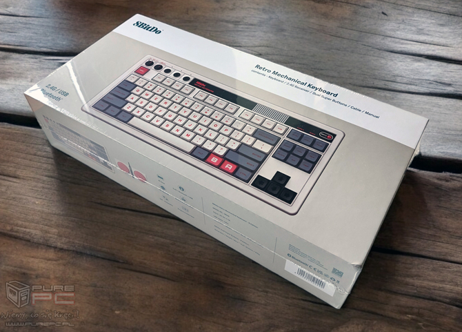 Recenzja 8BitDo Retro Mechanical Keyboard - popularna klawiatura mechaniczna, która oferuje retro wygląd i system Hot Swap [2]