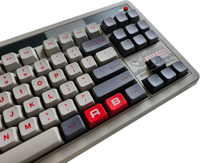 Recenzja 8BitDo Retro Mechanical Keyboard - popularna klawiatura mechaniczna, która oferuje retro wygląd i system Hot Swap [7]