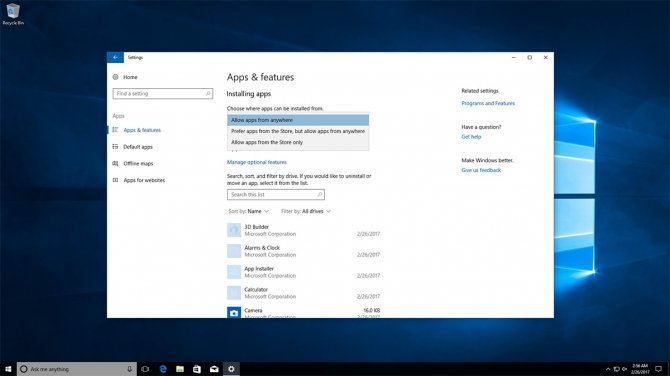 Windows 10 umożliwi blokowanie instalacji programów Win32 [2]