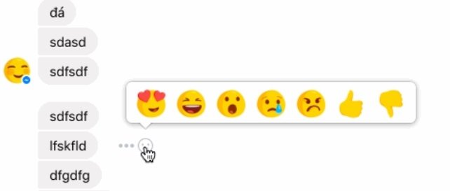 Facebook testuje reakcje w Messengerze - wśród nich dislike [1]