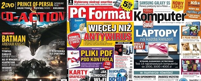 Sprzedaż czasopism komputerowych w Polsce ciągle spada [1]