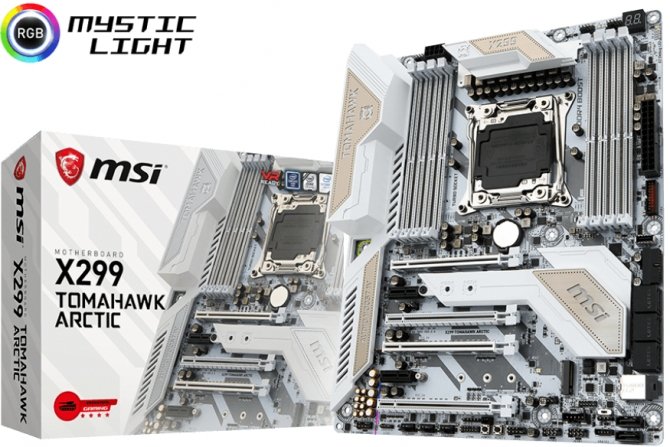 MSI X299 Tomahawk Arctic - biała piękność dla Intel Core X [1]