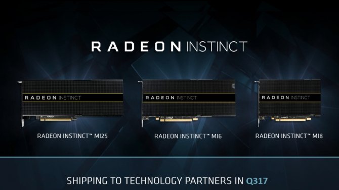 Premiera akceleratorów AMD Radeon Instinct MI25, MI8 i MI6 [1]