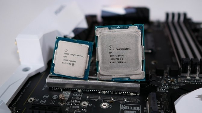 Intel Core i7-7700K lepszym CPU do gier niż Core i7-7800X [1]