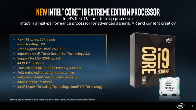 Intel Core i9-7980XE - premiera dopiero 18 października? [1]