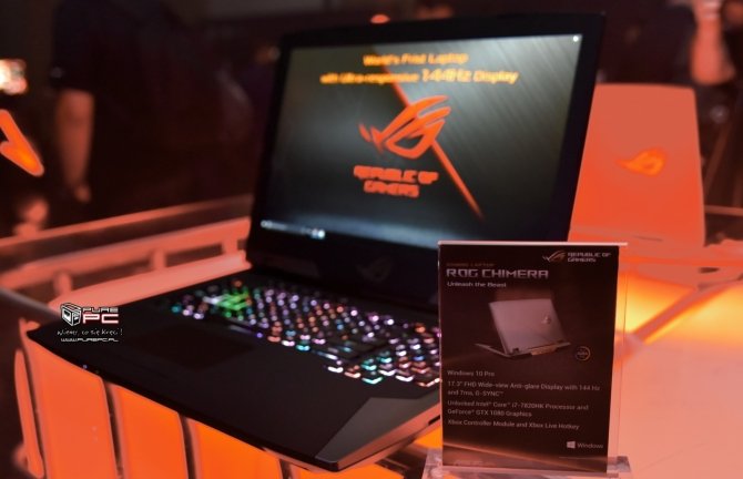 ASUS ROG Chimera - laptop z matrycą o odświeżaniu 144 Hz [9]