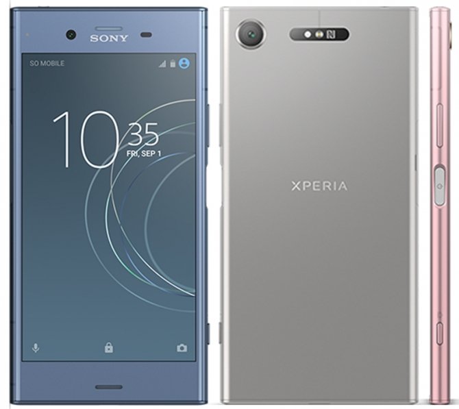 Sony prezentuje smartfony Xperia XZ1, XZ1 Compact i XA1 Plus [1]