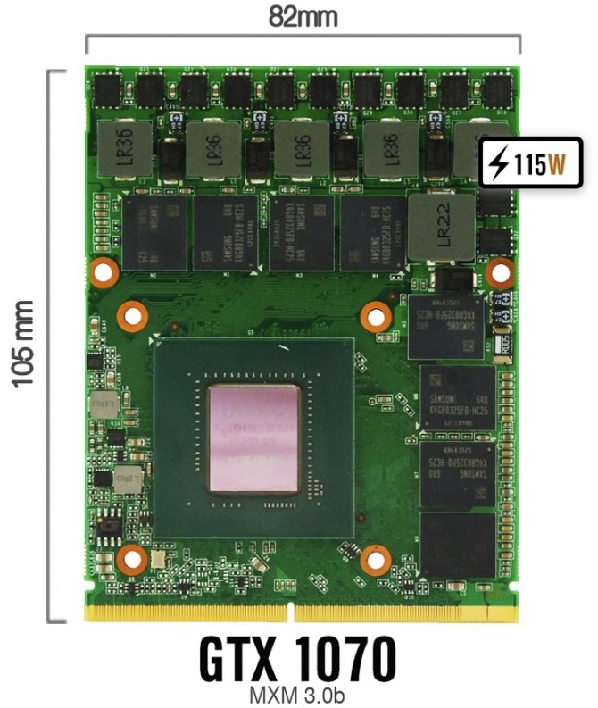 Eurocom zmniejszył wymiary mobilnej karty GeForce GTX 1070 [2]