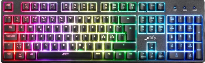 Xtrfy K3 RGB - Pseudomechaniczna klawiatura dla graczy [3]