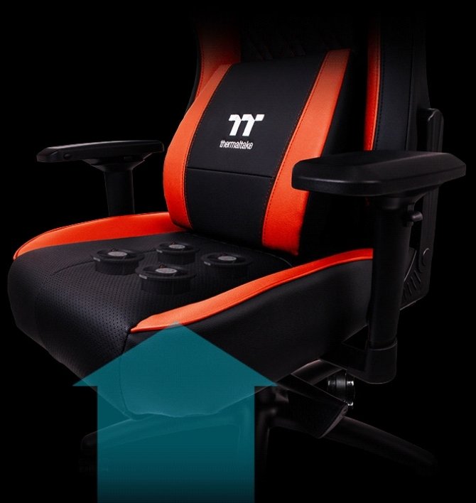Thermaltake X Comfort Air - Fotel dla graczy z wentylatorem [1]
