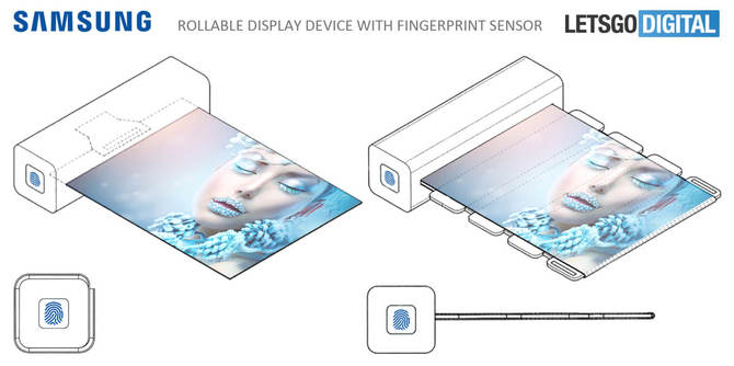 Samsung patentuje urządzenia ze zwijanym ekranem OLED [2]