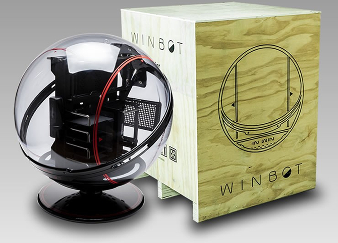 CES 2018: In Win Winbot - Kosmiczna obudowa za 3500 dolarów [1]