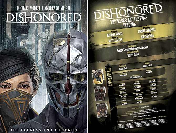 Dishonored 2: kolejne przygody Corvo Attano na łamach komisu [1]
