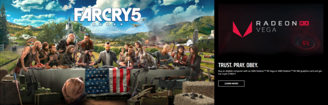 Far Cry 5 za darmo do wybranych PC z Radeon RX Vega i RX 580 [1]