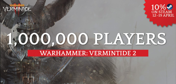 Warhammer: Vermintide II - W miesiąc sprzedano milion kopii [1]