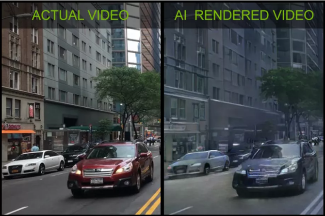 NVIDIA: AI generuje interaktywne wideo bazujące na rzeczywistości [1]