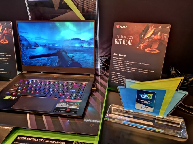 MSI prezentuje 8 notebooków z kartami NVIDIA GeForce RTX 20x0 [10]