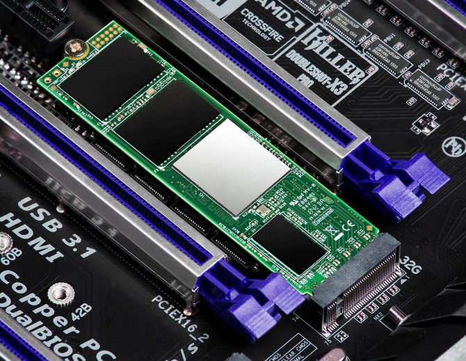Transcend MTE220S – SSD PCIe NVMe z pamięciami 3D TLC NAND [1]