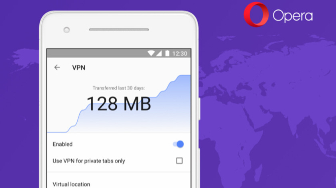 Opera na Androida z darmowym dostępem do sieci VPN [1]