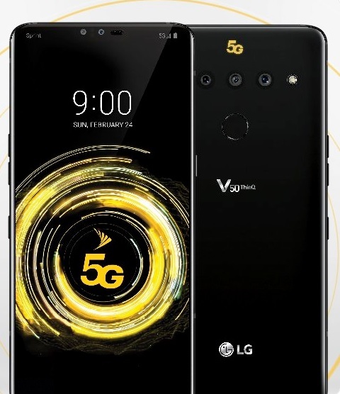 LG V50 ThinQ na pierwszych renderach. Obsługa 5G potwierdzona [1]
