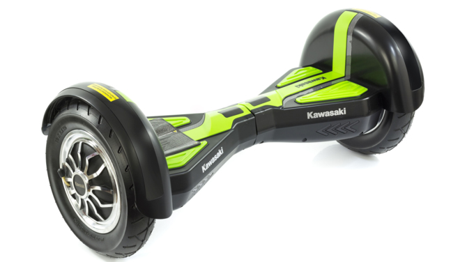 Kawasaki prezentuje hoverboardy o średnicy kół 6,5 oraz 10 cali [3]