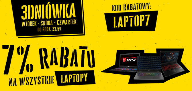 Tańsze laptopy gamingowe MSI, Lenovo, Smart7 w sklepie Xtreem [8]