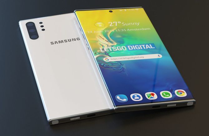 Premiera Samsung Galaxy Note 10 i Note 10+ już 7 sierpnia 2019 [1]