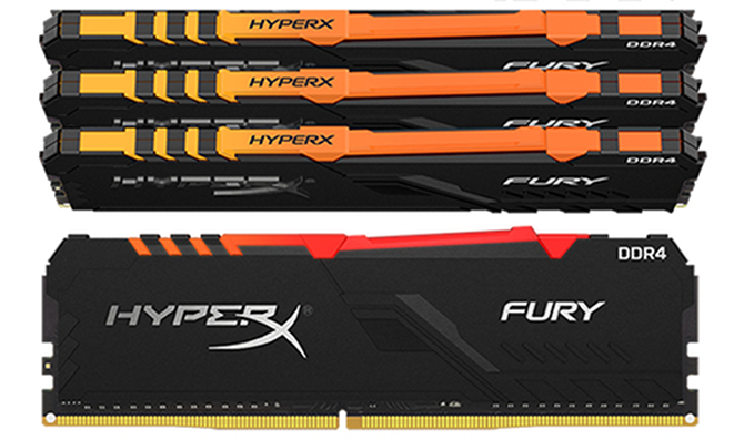 HyperX Fury - Odświeżone moduły RAM DDR4 z RGB LED [3]