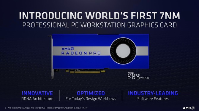 AMD Radeon Pro W5700 - nowa karta graficzna dla profesjonalistów [2]