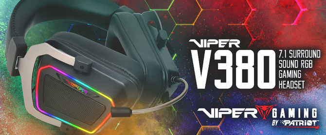 Patriot Viper V380 - premiera ciekawego headsetu 7.1 [4]