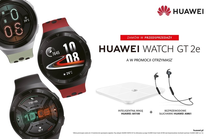 Premiera Huawei Watch GT 2e: ceniony smartwatch w nowej wersji [1]