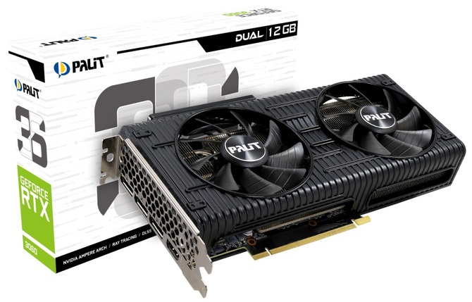 Palit GeForce RTX 3060 12 GB Dual i StormX - nowe niereferencyjne karty graficzne. Mainstreamowe Ampere w budżetowym wydaniu [1]