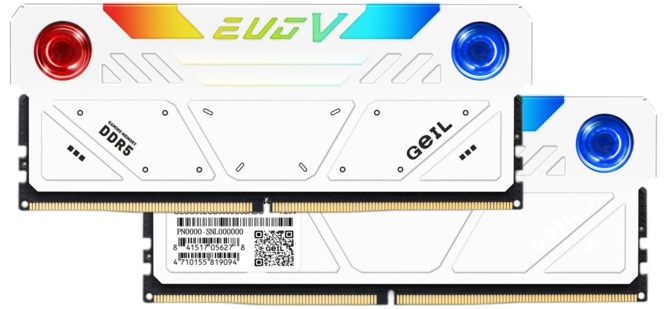 Pamięci RAM DDR5 GeIL EVO V DDR5 RGB z nietypowym systemem chłodzenia z dwoma wentylatorami [5]