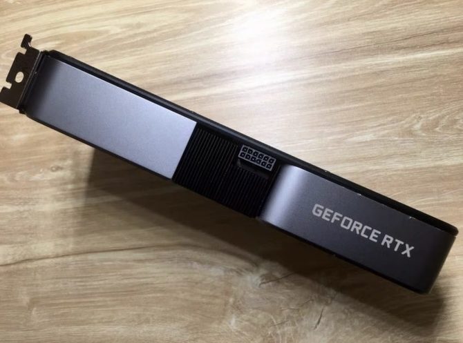 NVIDIA GeForce RTX 3070 Ti 16 GB - karta graficzna rzeczywiście była w planach producenta. Oto jej prototyp [2]